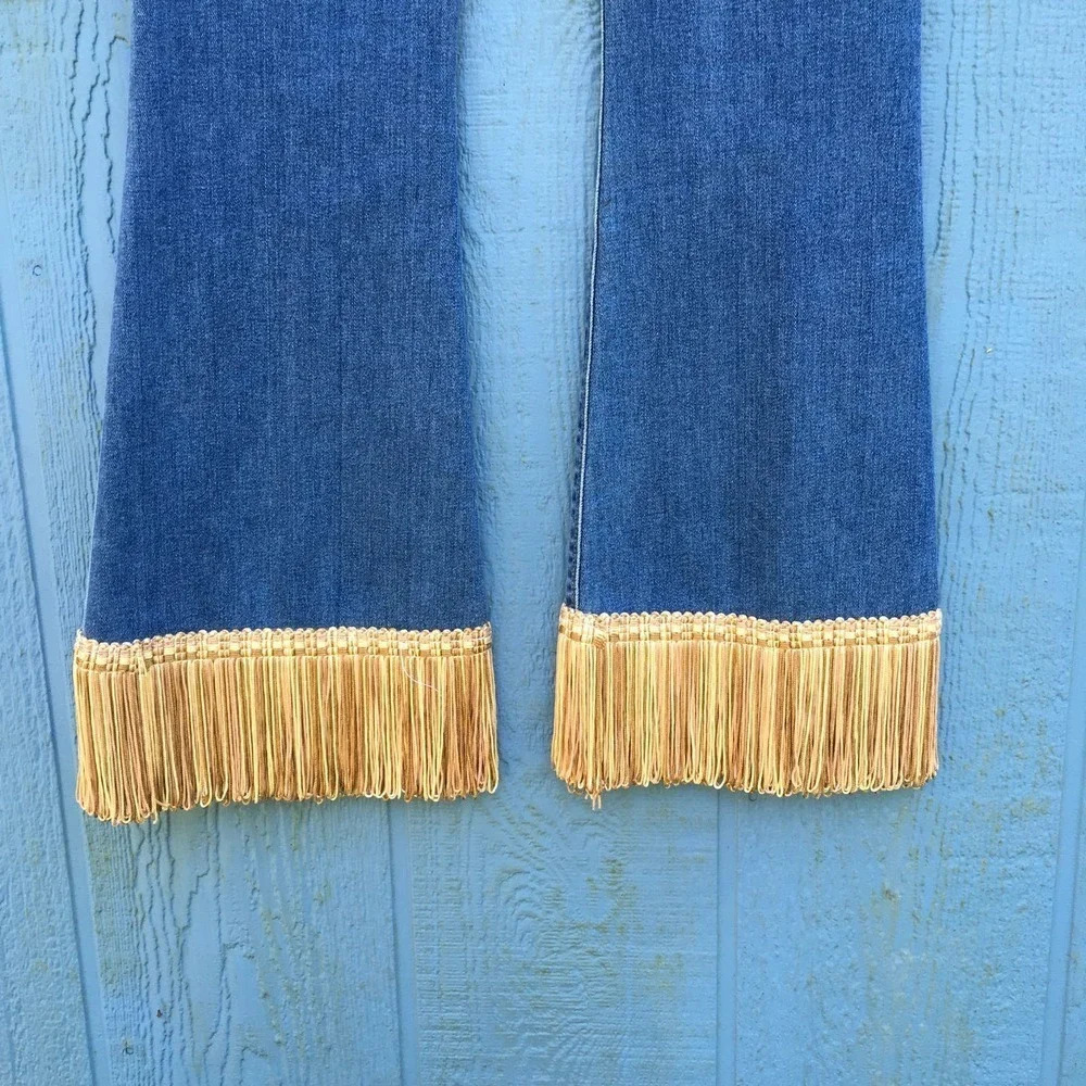 Hudson Women's Size 27 Holly Flared Denim Blue Jeans - Picture 5 of 7